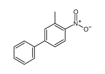 3-甲基-4-硝基联苯结构式