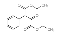 Butanedioic acid,2-oxo-3-phenyl-, 1,4-diethyl ester Structure