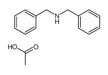 acetic acid,N-benzyl-1-phenylmethanamine Structure