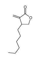 4-hexyl-3-methylideneoxolan-2-one结构式