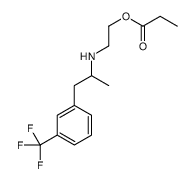 2-[1-[3-(trifluoromethyl)phenyl]propan-2-ylamino]ethyl propanoate结构式