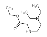 ethyl 2-(2-diethylaminoethylamino)acetate Structure