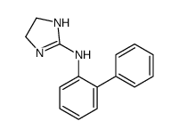 N-(2-phenylphenyl)-4,5-dihydro-1H-imidazol-2-amine Structure