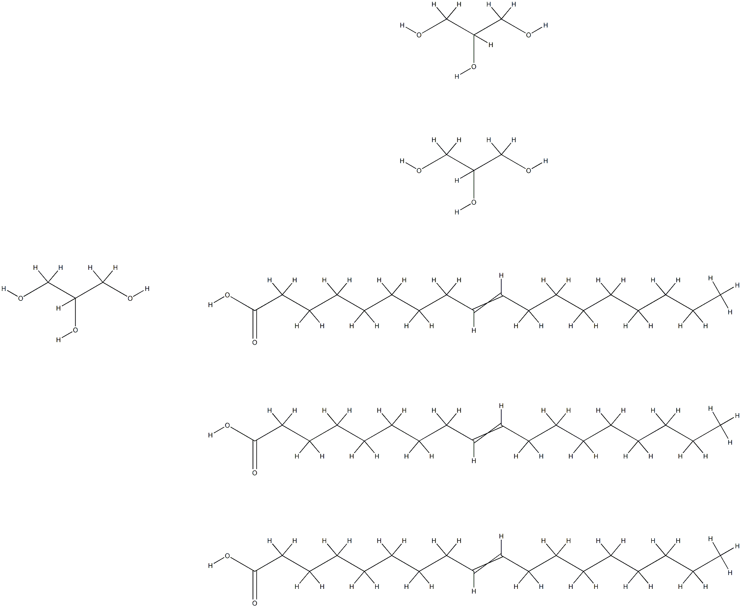 triglycerol trioleate structure