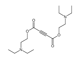 bis[2-(diethylamino)ethyl] but-2-ynedioate Structure