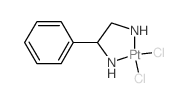 Platinum, dichloro(1-phenyl-1,2-ethanediamine-N,N)-, [SP-4-3-(R)]-结构式