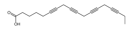 octadeca-6,9,12,15-tetraynoic acid结构式