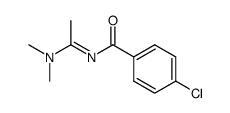 4-chloro-N-(1-(dimethylamino)ethylidene)benzamide Structure