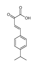 2-oxo-4-(4-propan-2-ylphenyl)but-3-enoic acid Structure