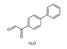 2-([1,1'-联苯]-4-基)-2-氧代乙醛水合物结构式