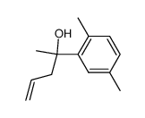 δ-oxy-δ-(2.5-dimethyl-phenyl)-α-amylene Structure