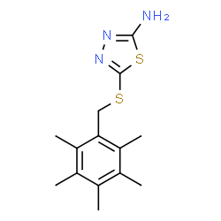 2-AMINO-5-(PENTAMETHYLBENZYLTHIO)1,3,4-THIADIAZOLE picture