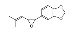 5-[3-(2-methylprop-1-enyl)oxiran-2-yl]-1,3-benzodioxole Structure