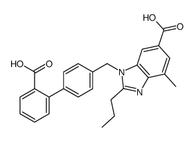 6-去(1-甲基-2-苯并咪唑基)-6-甲氧基替米沙坦结构式