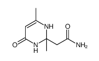 2-Pyrimidineacetamide, 1,2,3,4-tetrahydro-2,6-dimethyl-4-oxo结构式