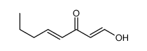 1-hydroxyocta-1,4-dien-3-one结构式