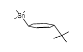 (trans-4-(1,1-dimethylethyl)cyclohex-2-enyl)trimethylstannane Structure
