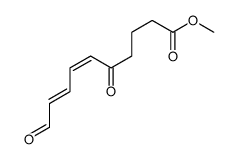 methyl 5,10-dioxodeca-6,8-dienoate Structure