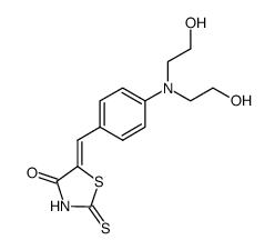 5-<4-benzylidene>-2-thioxo-4-thiazolidinone Structure