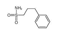 3-phenylpropane-1-sulfonamide结构式