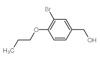 (3-bromo-4-propoxyphenyl)methanol结构式