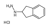 1-(2,3-二氢-1H-茚-2-基)肼盐酸盐结构式