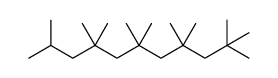 氢化的不含 1,3-丁二烯的碳氢化合物 C4 与五异丁烯片断聚合物结构式