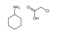 chloroacetic acid, compound with cyclohexylamine (1:1) picture