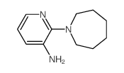 2-(1-Azepanyl)-3-pyridinamine结构式