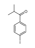 1-(4-iodophenyl)-2-methylpropan-1-one结构式