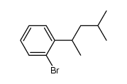 1-bromo-2-(1,3-dimethylbutyl)benzene Structure