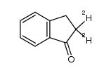 1-indanone-2,2-d2结构式