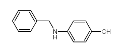 4-(benzylamino)phenol Structure