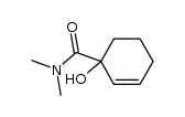 3-[(N,N-dimethylamino)carbonyl]-3-hydroxy-1-cyclohexene Structure