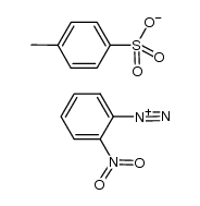 2-nitrobenzenediazonium tosylate Structure