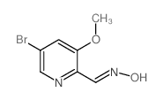 5-溴-3-甲氧基吡啶甲醛肟结构式