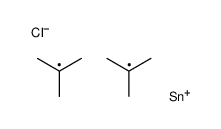 ditert-butyl-chloro-methylstannane Structure