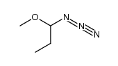 1-azido-1-methoxypropane结构式