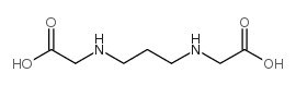 1,3-二氨基丙烷-N,N'-二乙酸结构式