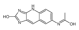 N-(2-oxo-1,3-dihydroimidazo[4,5-b]quinolin-7-yl)acetamide结构式