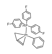 platinum(phenyl)(η3-allyl)(P(4-FC6H4)3) Structure