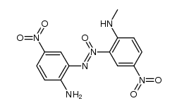 2-amino-2'-methylamino-5,5'-dinitro-ONN-azoxybenzene Structure