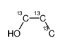 1-丙醇-13C3结构式