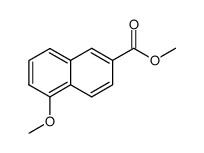 methyl 5-methoxy-1,2,3,4-tetrahydro-2-naphthoate结构式