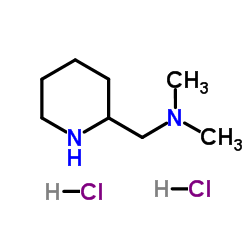 2-(Dimethylaminomethyl)piperidine Structure