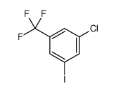 3-氯-5-碘三氟甲苯结构式