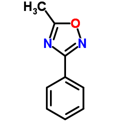 5-Methyl-3-phenyl-1,2,4-oxadiazole Structure