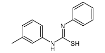 1-(3-methylphenyl)-3-phenylthiourea Structure
