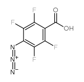4-叠氮基-2,3,5,6-四氟苯甲酸结构式