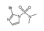2-bromo-N,N-dimethyl-1H-imidazole-1-sulfonamide结构式